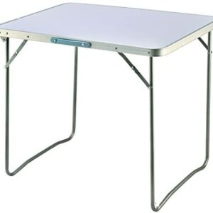 SG Traders Folding Camping Table, Portable Garden Fold Up Desk for Party & Picnic, 2.3 Feet Adjustable, Lightweight and Foldable Aluminum Square Utility for Camping Parties BBQ Kitchen, Outdoor