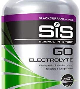 Science in Sport| SIS GO Electrolyte| High carbohydrate| Energy drink powder| With added Electrolytes| For Hydration| Zero fat| Suitable for Vegans & Vegetarians| Blackcurrant flavoured| 1.6kg