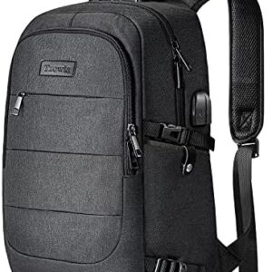 Travel Laptop Backpack Water Resistant Anti-Theft Bag with USB Charging Port and Lock 14/15.6 Inch Computer Business Backpacks for Women Men College School Student Gift,Bookbag Casual Hiking Daypack