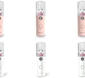 YUSSEQDD 6 Set of Face Moisturizing Cold Mist Sprayer 30ml Humidifier Camping Personal Skin Care Tool Beauty Supplies