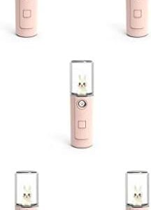 Yihaifu 5 Set of Face Moisturizing Mist Sprayer 30ml Humidifier Camping Personal Button Operation Skin Care Tool