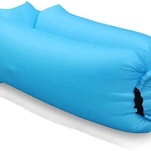 cuzile Inflatable Lounger Air Chair Sofa Bed -Portable,Water Proof Anti-Air Leaking Design-Ideal Couch Furniture for Backyard Lakeside Beach Traveling Camping Hiking Picnics & Music Festivals