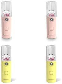 for Qinghengyong 4 Set of Face Moisturizing Cold Mist Sprayer 30ml Mini Humidifier Camping Personal Skin Care Tool Beauty Supplies