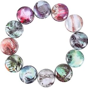 12Pcs Retro Style DIY Candle Tins Round Jar Container for Jewelry Bead Art Craft DIY Gift Tool (Color : B 12pcs)