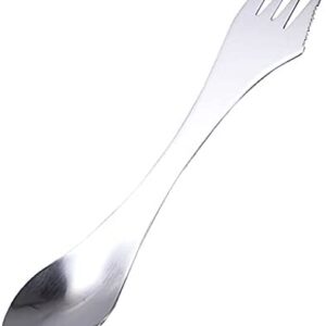 3 in 1 Spork Camping Cutlery,Knife,Spoon,Fork for Travel Outdoor.