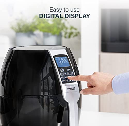 Princess 01.182020.02.001 182020 Digital Air Fryer, 3.2L Capacity, Plastic, 1500 W, 3.2 liters, Black - Image 5