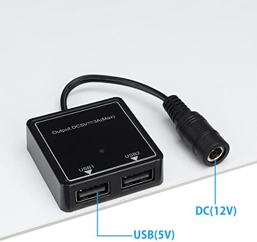 130/260W Solar Panel Kit Off-Grid System, Solar Charger with Dual USB Ports IP65 Waterproof 12/24V Battery Power Bank Charger Board Durable Solar Cell Phone Charging Panel for Camping Hiking - Image 5