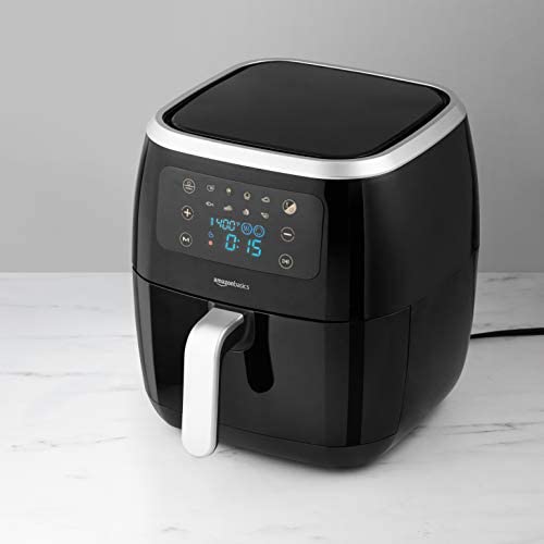 Amazon Basics 6-Litre Air Fryer with Digital Touchscreen and 8 Cooking Presets - Image 6