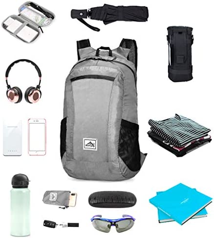 SACONELL Foldable Packable Backpack Ultra Lightweight Waterproof Hiking Daypack For Women Men Outdoor Camping Travel Climbing And Water Sports - Image 7