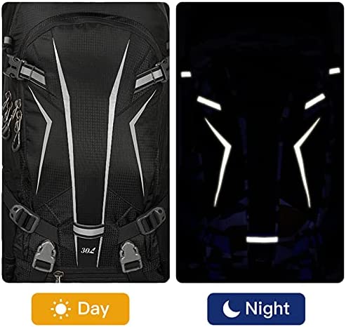 Aeike 20L/30L Cycling Backpack Waterproof Bicycle Bike Riding Travel Camping Hiking Backpack Outdoor Daypack with Rain Cover and Helmet Cover - Image 3