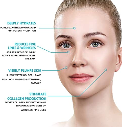 ANAiRUi 2% Hyaluronic Acid Serum for Face, Hydrating Serum with Vitamin B5, C & E - Intense Hydration + Moisturizer, Plump and Smooth Skin, Increase Firmness, Anti-Aging Serum & Antioxidants, 30ml - Image 2