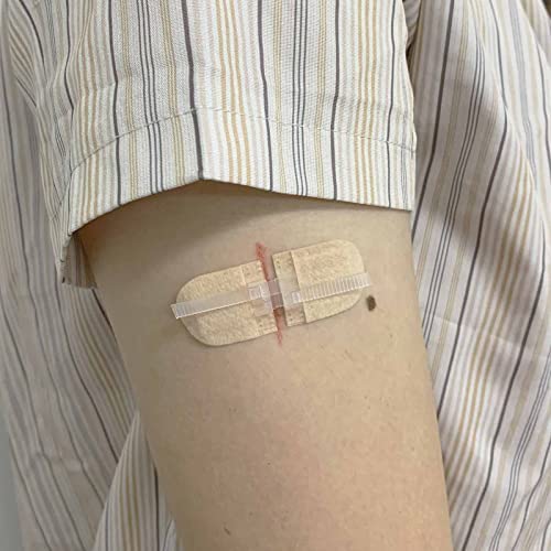 Emergency Wound Closures Band-Aid Adhesive Bandages, Zip Stitch Stickers for Camping, Survival & Household Gear, 3 Pcs (45*10mm, Skin) - Image 6