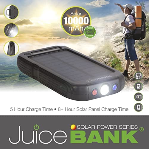 VFM - Solar Power Bank with 10,000mAh Rechargeable Battery - Image 3