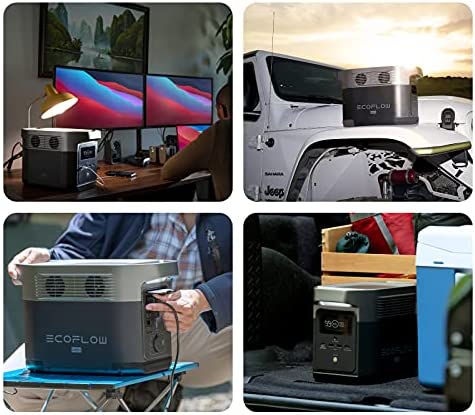 EF EcoFlow DELTA mini 882Wh Portable Power Station, Power up to 9 Appliances With Huge 1400W AC Output, Fast Charging, Solar Generator Made for Outdoor Power, Ideal for Camping or Travel - Image 9