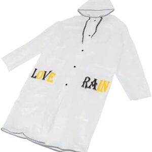 Lengthen Long Transparent Body and Full Slicker Reusable Raincoat Gear Raincoats Supplies Black Poncho Working Adults Coat Overall Protection Accessory Hoodie Camping