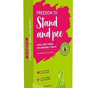 PEE BUDDY Urinal from Cardboard Pipi Funnel for Women, Pee in the Stand, Urinierhilfe for Women Antibacterial (Pipi Funnel for Women)
