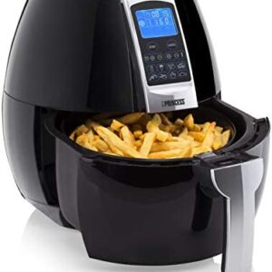 Princess 01.182020.02.001 182020 Digital Air Fryer, 3.2L Capacity, Plastic, 1500 W, 3.2 liters, Black