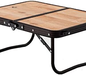 SHIJIANX Folding Camping Table with Adjustable Height, Aluminium Foldable Portable Picnic Table for Outdoor Indoor Kitchen Garden Party Compact Small BBQ Picnic Table,Two Sizes are Available