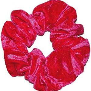 The Zone Crushed Velour hair scrunchie