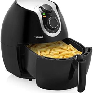 Tristar FR-6996BS Air Fryer XL, 5,2 L, 1800 W, Adjustable Thermostat, Timer