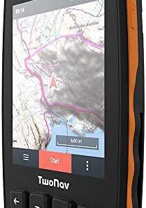 TwoNav - GPS Trail 2 - Hiking Trekking / 4 Front buttons/Screen 3.7" / Autonomy 20 h/Memory 32 GB/SIM card/Topographic map included