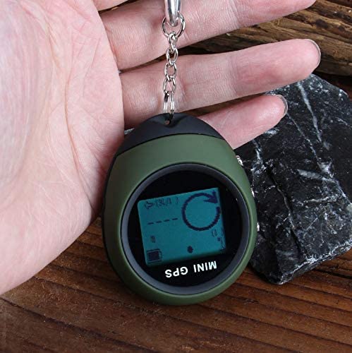 WYPDE Mini GPS Receiver Navigation Outdoor Handheld Location Finder USB Rechargeable with Compass for Sport Travel Hike - Image 2