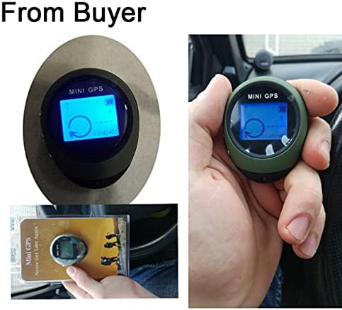 YWSZJ Mini GPS Tracker Locator Finder Navigation Receiver Handheld USB Rechargeable with Electronic Compass for Outdoor Travel - Image 4