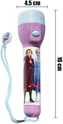 Frozen LED Big Torch, Kids Night Light Torches LED Super Bright for Xmas, Birthday and Thanksgiving Gifts– Plastic Flashlight Toy Gift for Kids 3+ Years Size-16cm - Image 2