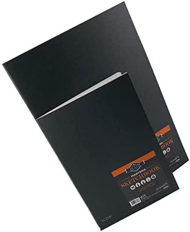 A3 / A4 Masters Sketchbook Sketching Drawing Art Craft Paper Pad 20 Sheet 165gsm Book (A3) - Image 5
