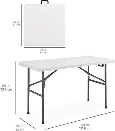 Heavy Duty 4 Foot Folding Event Table Ideal For Market Traders, Car Boot, Weddings, Garden Parties - Image 2
