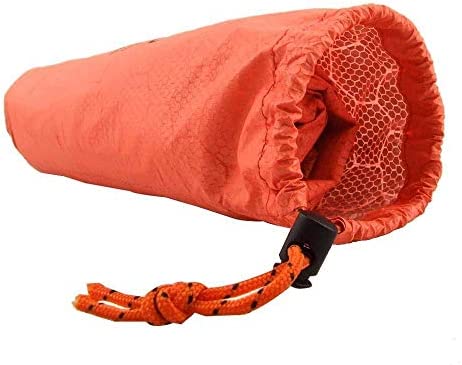 Sanmum Emergency Sleeping Bag Waterproof Survival Bag Bivy First Aid Bag Radiation Protection Thermal Insulation Tear-Resistant Polyethylene Rescue Blanket - Image 7