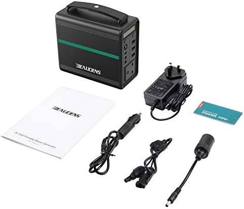 BEAUDENS Portable Power Station 166Wh/52000mAh Lithium Iron Phosphate Battery Solar Generator, 2000 Cycles, 230V AC and 3 USB Ports, for Outdoors Camping Travel Fishing Emergency Power Supply Backup - Image 8