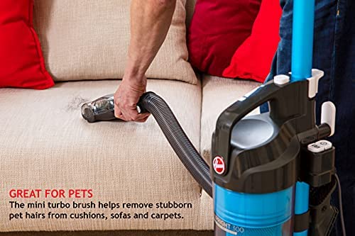 Hoover Upright Pet Vacuum Cleaner, Blue - Upright 300 - Image 5