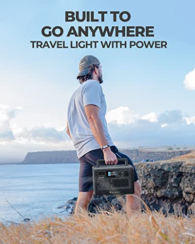 BLUETTI Portable Power Station EB55, 537Wh LiFePO4 Battery Backup w/ 2 700W AC Outlets (1400W Peak), 100W Type-C, Solar Generator for Outdoor Camping, Off-grid, Blackout (Solar Panel Optional) - Image 5