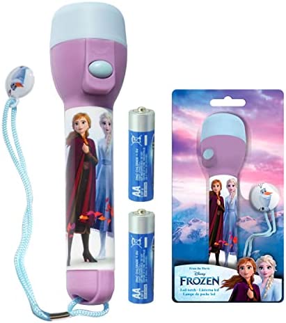 Frozen LED Big Torch, Kids Night Light Torches LED Super Bright for Xmas, Birthday and Thanksgiving Gifts– Plastic Flashlight Toy Gift for Kids 3+ Years Size-16cm - Image 8