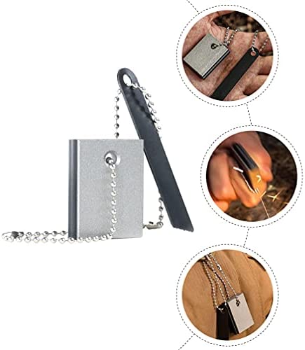 ABOOFAN Magnesium Block Fire Starter Flint Striker Fire Starter Magnesium Fire Starter Magnesium Flint Fire Starter Outdoor Fire Place Stone Outdoor Survival Tools - Image 2
