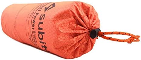 Sanmum Emergency Sleeping Bag Waterproof Survival Bag Bivy First Aid Bag Radiation Protection Thermal Insulation Tear-Resistant Polyethylene Rescue Blanket - Image 8
