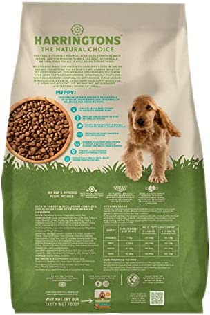 Harringtons Complete Dry Puppy Food Turkey & Rice 10kg - Made with All Natural Ingredients - Image 2
