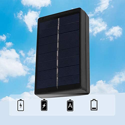 Alomejor Solar Panel Box 1W 4V Outdoor SunPower Solar Panel Battery Charger For AA/AAA Battery Black - Image 8