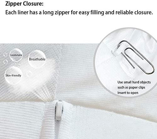 MOVKZACV Bean Bag Inner Liner No Filler Lazy Sofa Living Room Zipper Closure For Bean Bag Home Solid Inner Liner Lounger - Image 4