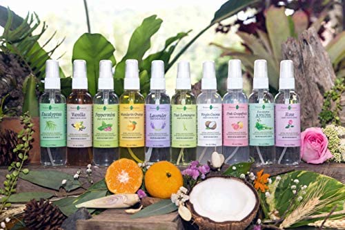 Thai Lemongrass Linen and Room Spray, Natural Air Fresheners Made with Pure Lemongrass Essential Oil, Bathroom Air Freshener, Relaxing Pillow Spray Home Fragrance - Image 9