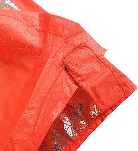 Sanmum Emergency Sleeping Bag Waterproof Survival Bag Bivy First Aid Bag Radiation Protection Thermal Insulation Tear-Resistant Polyethylene Rescue Blanket - Image 9