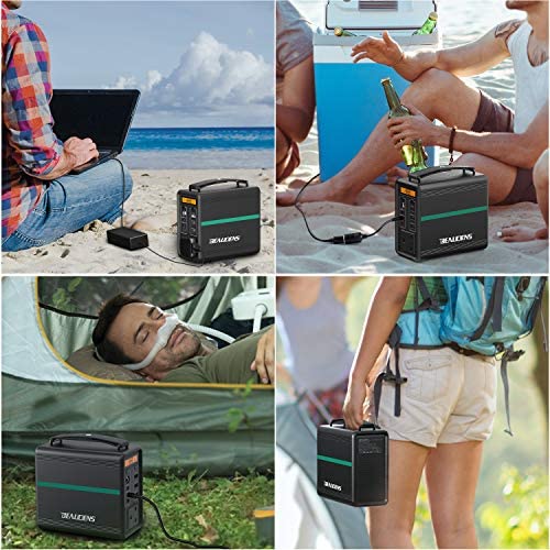 BEAUDENS Portable Power Station 166Wh/52000mAh Lithium Iron Phosphate Battery Solar Generator, 2000 Cycles, 230V AC and 3 USB Ports, for Outdoors Camping Travel Fishing Emergency Power Supply Backup - Image 7