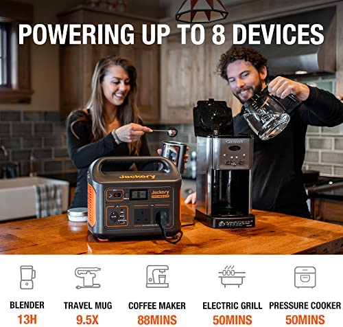 Jackery Portable Power Station Explorer 1000, 1002WH Solar Mobile Lithium Battery Pack for Home Emergency Power with 230V/1000W AC Outlets, Outdoor RV Camping - Image 3