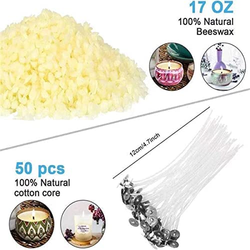 YZJJ Complete Candle Making Kit,Candle Making Supplies,DIY Arts and Crafts Kits for Adults, with Wicks Craft Gift for Women Kids Men - Image 4