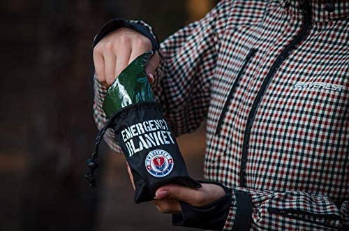 Emergency Blanket Survival Kit - 4 Mylar Reflective Thermal Blankets, Compass, Emergency Whistle - Perfect Addition to First Aid Supplies, Bug Out Survival Gear and Emergency Preparedness Items - Image 6