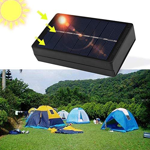 Alomejor Solar Panel Box 1W 4V Outdoor SunPower Solar Panel Battery Charger For AA/AAA Battery Black - Image 5