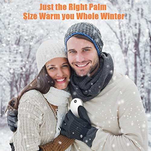 Hand Warmer, Rechargeable Electronic Pocket Heater with Heat Therapy, Portable 10000mAh USB Power Bank with 3 Modes, Great Gift for Men Women - Image 8