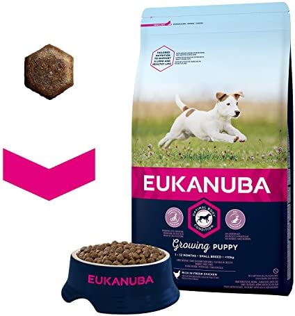 Eukanuba Puppy Dog Food for Small Dogs Rich in Fresh Chicken for the Optimal Body Condition of Your Dog, 3 kg - Image 2