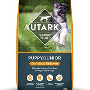 Autarky Hypoallergenic Puppy Junior Delicious Chicken Dry Puppy Food, 12 kg